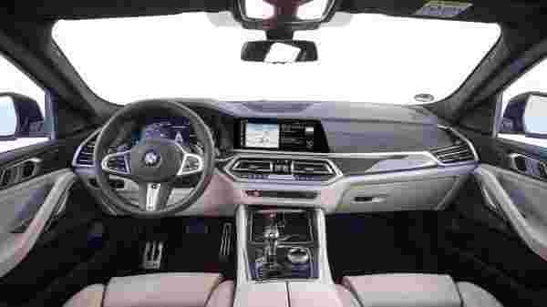 The interior of the all-new BMW X6 is also upgraded with a more driver-focused cockpit.