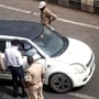 A PIL filed in Delhi High Court seeks Delhi Traffic Police to waive the e-challans issued against coronavirus warriors. (ANI)