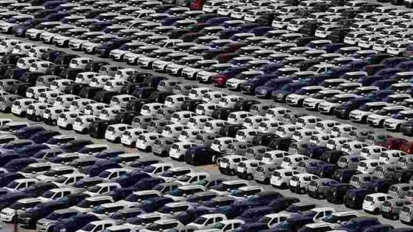 Cars are seen parked at Maruti Suzuki's plant at Manesar, in the northern state of Haryana, India, August 11, 2019. Picture taken August 11, 2019. REUTERS/Anushree Fadnavis/Files (REUTERS)
