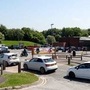 Drivers queue in their vehicles at a KFC restaurant in Basingstoke, Hampshire. (Image used for representational purpose) (AP)