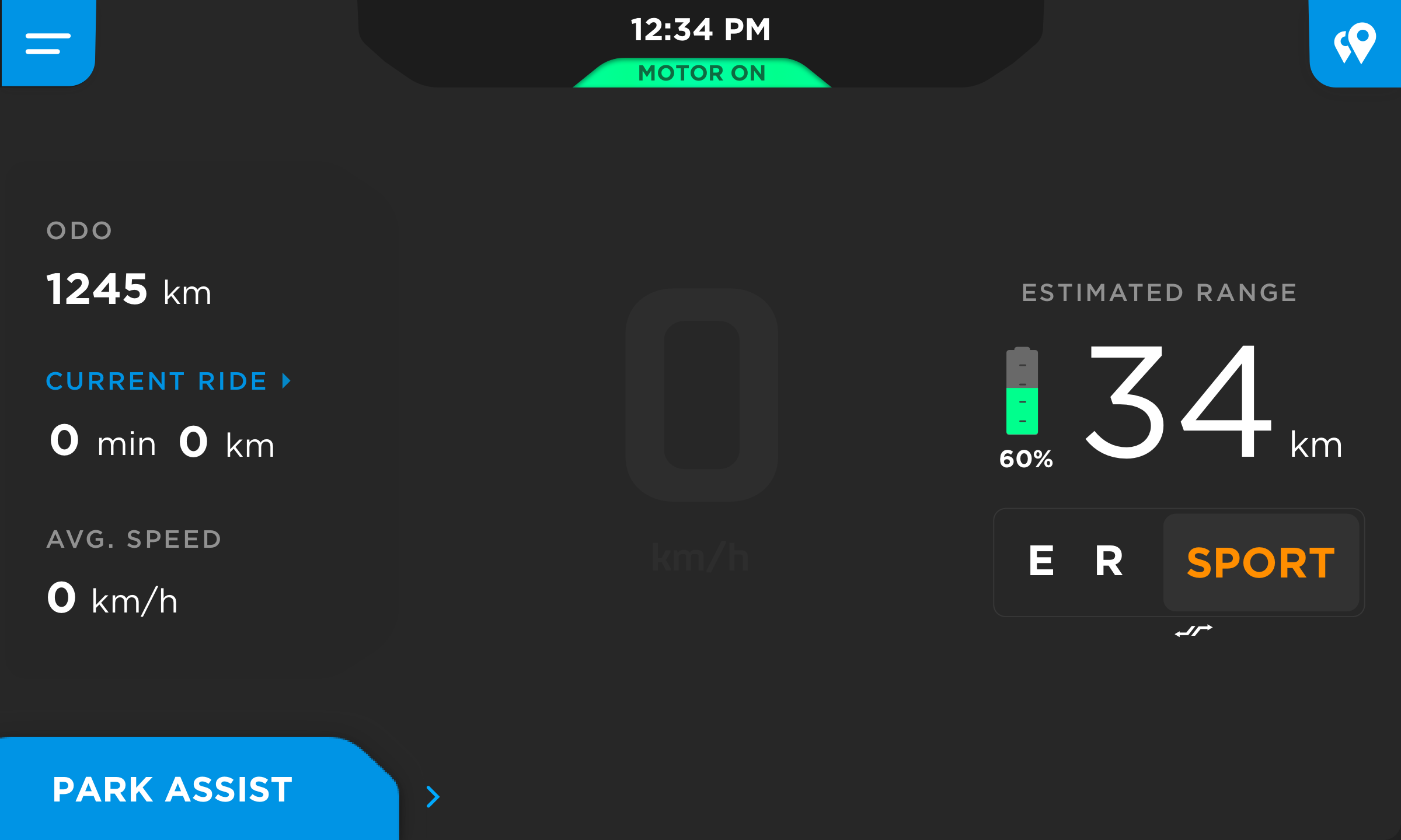 The Over The Air (OTA) update brings a Dark theme to the Ather 450 dashboard for an enhanced night riding experience and improving visibility. The Over The Air (OTA) update brings a Dark theme to the Ather 450 dashboard for an enhanced night riding experience and improving visibility.