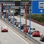 File photo of cars traveling between Germany and Switzerland. Image has been used for representational purpose. (REUTERS)