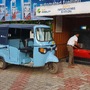 SUN Mobility battery swapping at an IOCL pump in Chandigarh.
