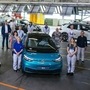 The last Volkswagen car with a combustion engine left the assembly line at the Zwickau car factory on Friday.