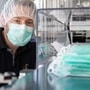 Flexible and proactive in times of COVID-19: Mercedes-Benz starts own production of mouth and nose masks at the Sindelfingen plant.