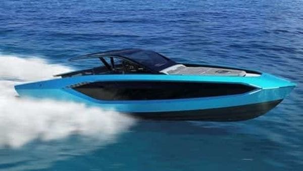 Powered by two MAN V12-2000 hp engines, the yacht is capable of hitting speeds of 60 knots. Powered by two MAN V12-2000 hp engines, the yacht is capable of hitting speeds of 60 knots.