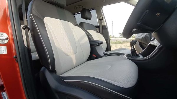 The addition of ventilated front seats is a good move considering Indian weather conditions. (HT Auto/Sabyasachi Dasgupta) The addition of ventilated front seats is a good move considering Indian weather conditions. (HT Auto/Sabyasachi Dasgupta)