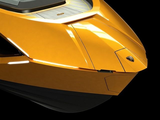 The exterior design of the yacht is characterized by a super sportive silhouette, with a cutting-edge but thoroughly nautical appearance. The hull and the superstructure are created from a high-performance shell. The exterior design of the yacht is characterized by a super sportive silhouette, with a cutting-edge but thoroughly nautical appearance. The hull and the superstructure are created from a high-performance shell.