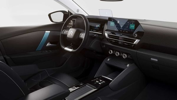Interior of the new Citroen e-C4 Interior of the new Citroen e-C4