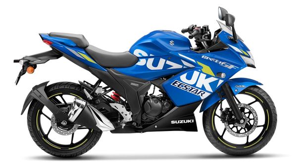 Suzuki Gixxer SF BS 6 in MotoGP Edition.