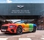 Bentley’s first rainbow-inspired Continental GT V8 Convertible&nbsp;expresses Bentley’s support for Cheshire East’s first virtual Pride event later this month.