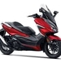 Honda Forza 350 maxi-scooter pictured