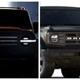 Spot the difference - Photos of Wey P01 courtesy Twitter/@GregKable. Photos of Bronco courtesy Ford USA.