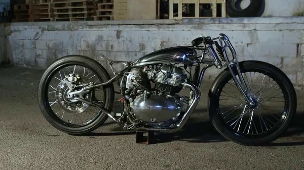 royal enfield custom bobber