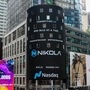 This is how Nasdaq welcomed Nikola. (Courtesy: Twitter/@Nasdaq)