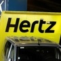 File Photo: Logos of car rental company Hertz are seen outside Paris Charles de Gaulle airport in Roissy-en-France. (REUTERS)