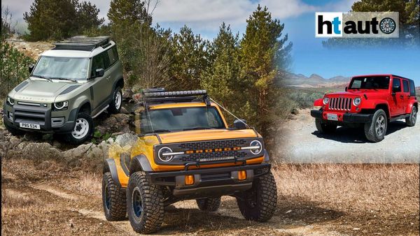 Battle off road: How Jeep Wrangler, Ford Bronco and Land Rover Defender  stack up | HT Auto