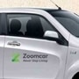 A Mahindra electric car branded as part of Zoomcar fleet. (File photo)