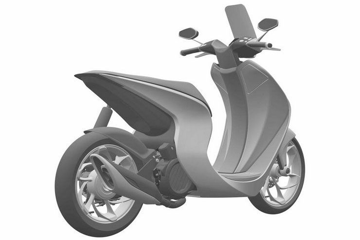 The overall visual appeal of the Honda's retro scooter is dominated by curvy body panels with free-flowing lines. Image Courtesy: Bennetts.co.uk