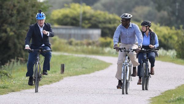 boris on a bike