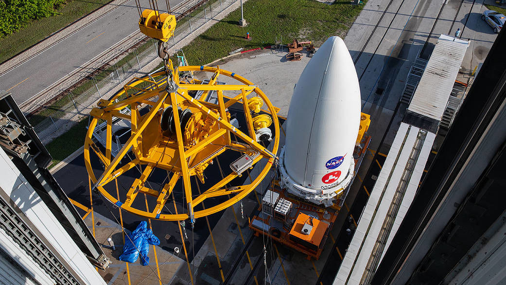 NASA's 2020 Mars Rover - Perseverance - was mounted atop an Atlas V rocket for its launch. (Photo courtesy: NASA)
