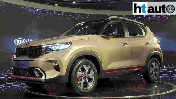 Kia Sonet brags of several segment first features and the production version bears several similarities to the concept form previously showcased.