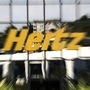 File photo: A logo of car rental company Hertz is seen on a building during the coronavirus disease outbreak in Nice, France. (REUTERS)