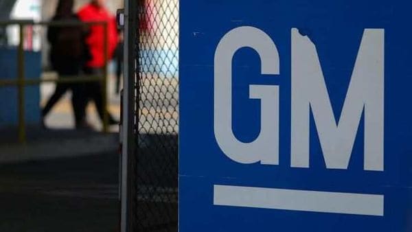 The GM logo is seen at the General Motors plant in Sao Jose dos Campos, Brazil. (REUTERS)