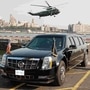 File photo of The Beast, the limousine that transports US President Donald Trump.