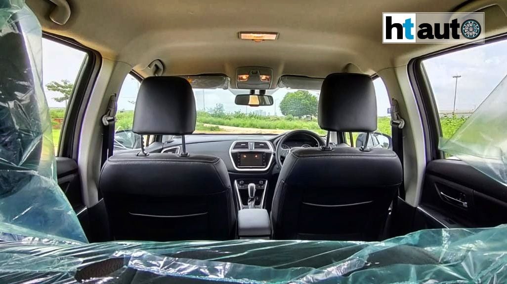 The S-Cross continues to benefit from large windows and adequate seating space. (HTAuto/Sabyasachi Dasgupta)