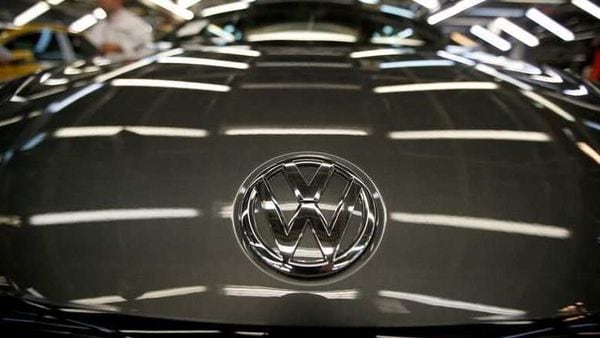 FILE PHOTO: The logo of Volkswagen company (REUTERS)