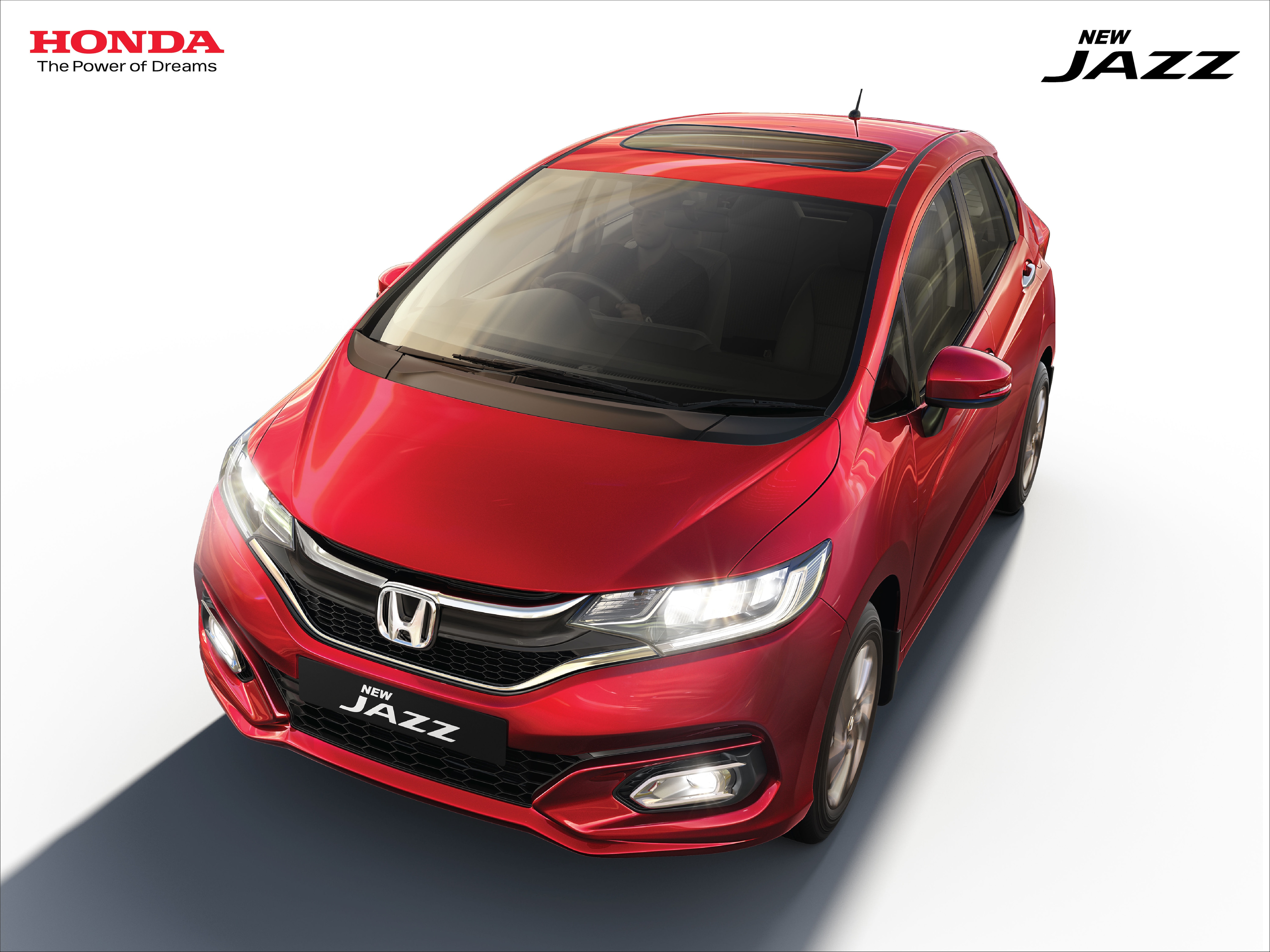The new Jazz from Honda gets several design updates on the outside,