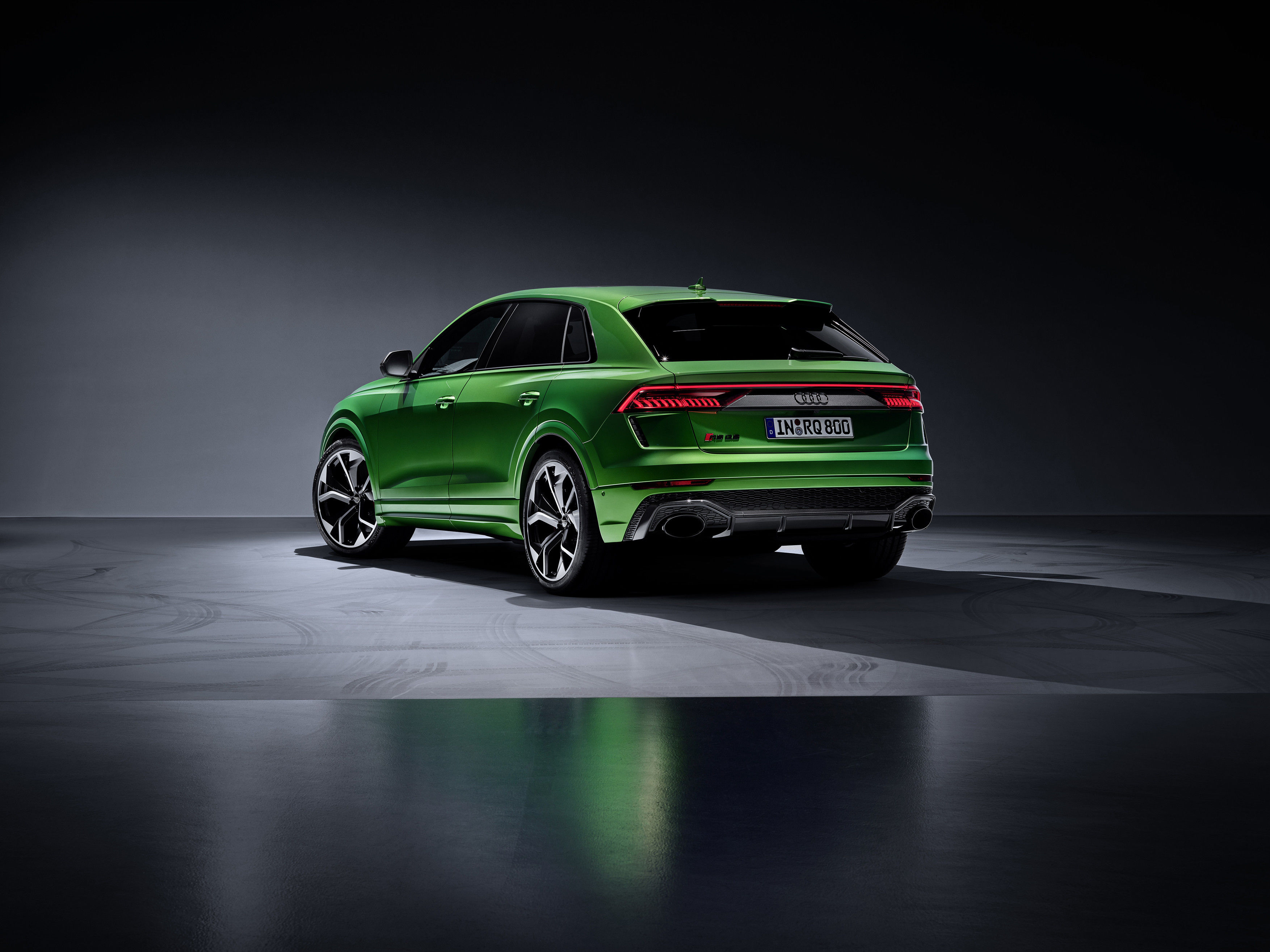 Standing still, however, is not the inherent characteristic of the RS Q8. Powered by a turbocharged direct injection V8 engine, the vehicle is the fastest SUV in the Audi stable and can hit 100 kmph in just 3.8 seconds. There's 600 hp of peak power and 800 Nm of torque on offer. Standing still, however, is not the inherent characteristic of the RS Q8. Powered by a turbocharged direct injection V8 engine, the vehicle is the fastest SUV in the Audi stable and can hit 100 kmph in just 3.8 seconds. There's 600 hp of peak power and 800 Nm of torque on offer.
