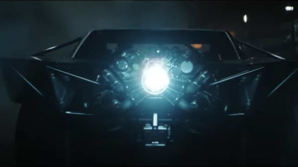 Screengrab from the trailer of The Batman movie showing the new Batmobile. (Photo courtesy: YouTube)