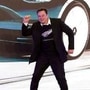Tesla CEO Elon Musk dances onstage during a delivery event for Tesla China-made Model 3 cars in China. (File photo) (REUTERS)