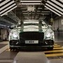 The 40,000th unit of Bentley's Flying Spur luxury sports sedan.
