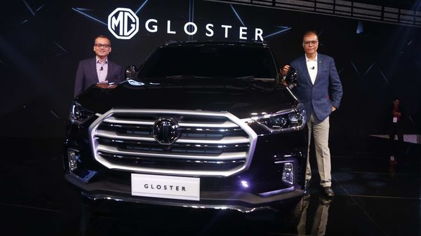The India-bound Gloster SUV from MG Motors at Auto Expo 2020.