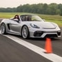 Chloe Chambers using speed and skill to push a Porsche 718 Spyder into Guinness World Records.