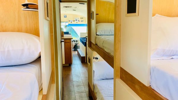 MyBusHotel says that the vehicles are fit for long road trips as well as a full-time small house on wheels. MyBusHotel says that the vehicles are fit for long road trips as well as a full-time small house on wheels.