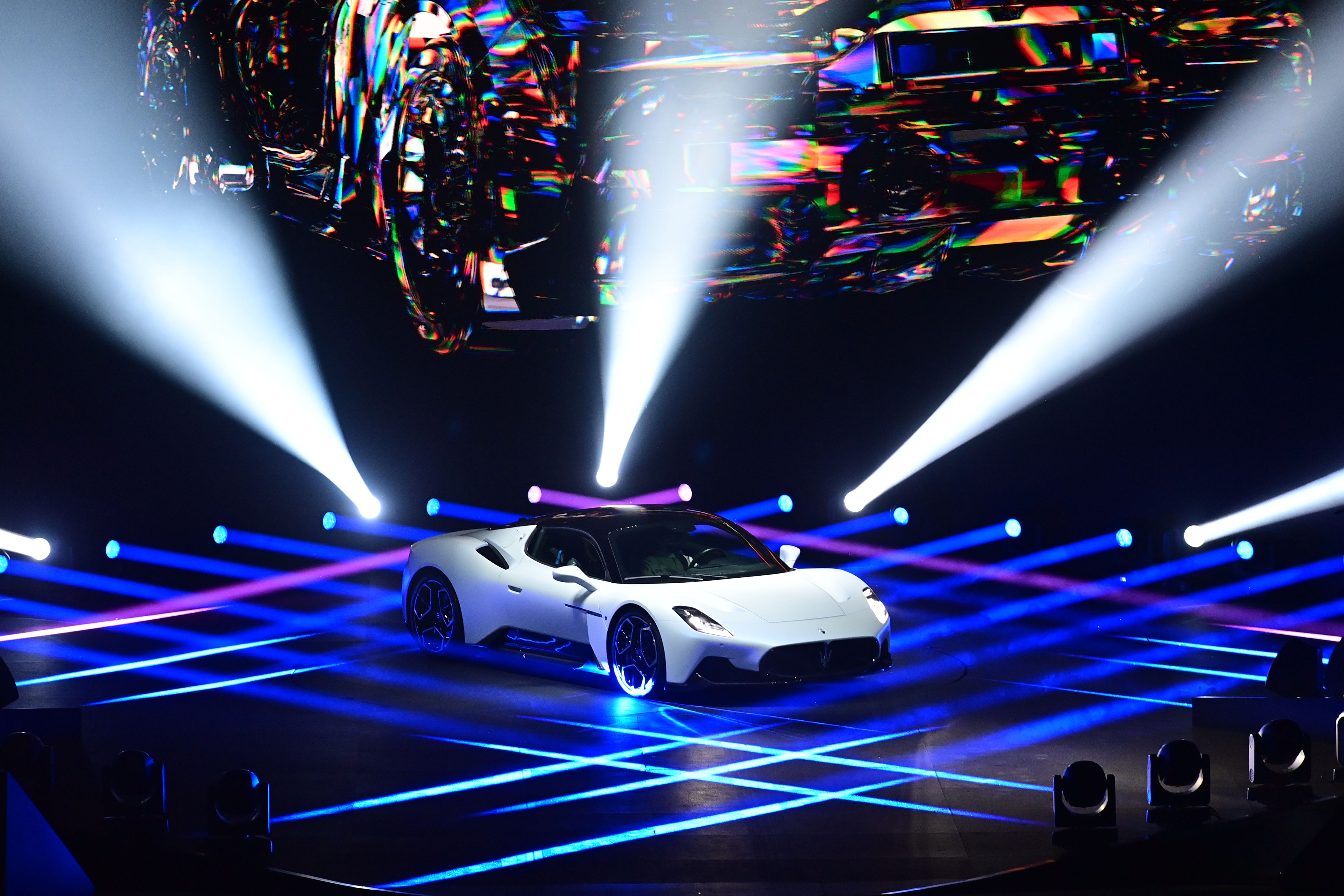 The new sports car of Italian luxury vehicle manufacturer Maserati, the Maserati MC20. The new sports car of Italian luxury vehicle manufacturer Maserati, the Maserati MC20.