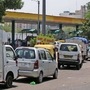 File photo: Vehicles line up at a CNG station.