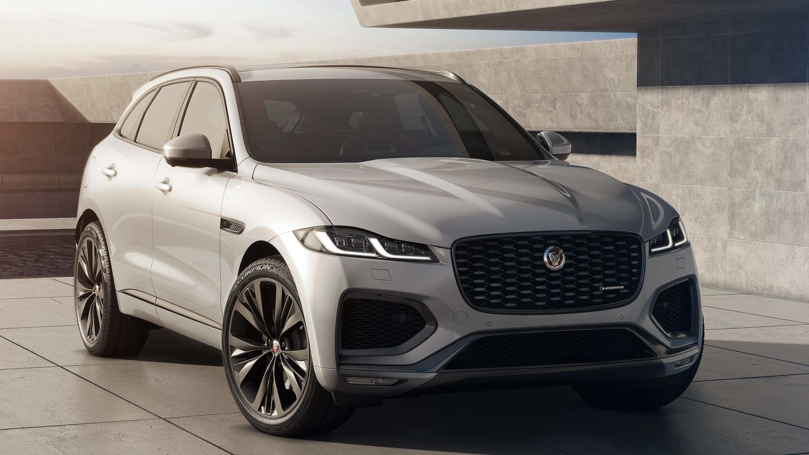 In pics Jaguar launches 2021 F Pace facelift with new design