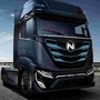 Photo of Nikola's first semi truck Tre.