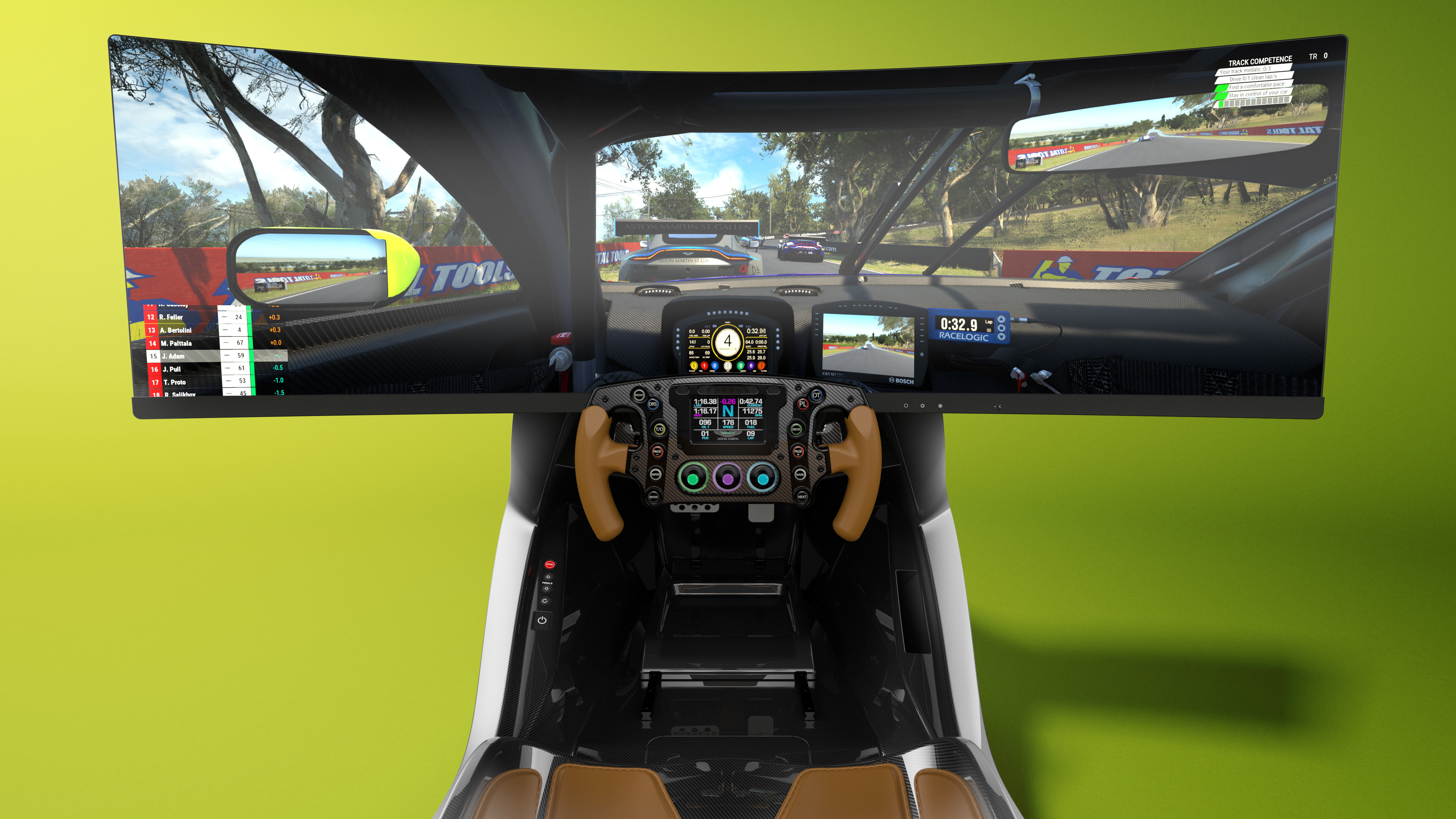Only 150 units of Aston Martin AMR-C01 race simulator will be made.