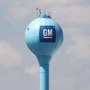 The GM logo is pictured at a General Motors Assembly Plant. (File Photo) (REUTERS)
