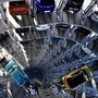 Volkswagen cars at a storage facility auto tower in Wolfsburg, northern Germany. (File photo) (AFP)