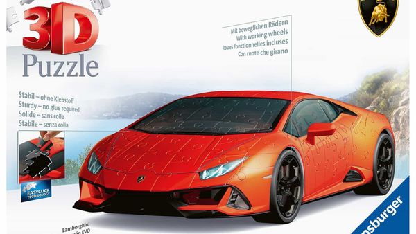 Ravensburger - Puzzle 3D Véhicules - Lamborghini Huracan Evo, éditi