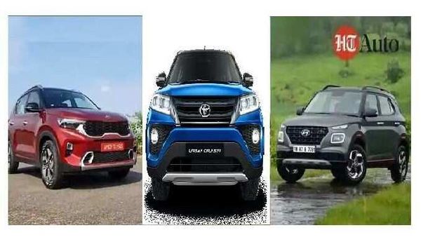 toyota urban cruiser vs kia sonet vs hyundai venue price comparison toyota urban cruiser vs kia sonet vs