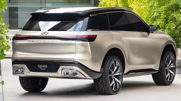 Rear of the QX60 concept