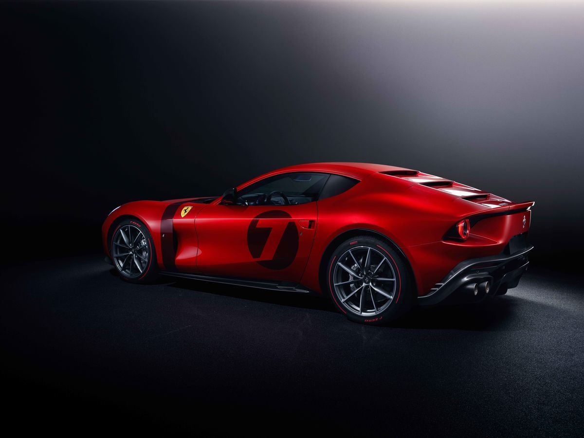 Ferrari Omologata took two years to complete. Ferrari Omologata took two years to complete.